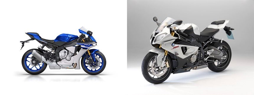 Motorrad Vergleich Yamaha R1 2016 vs. BMW S 1000 RR 2011
