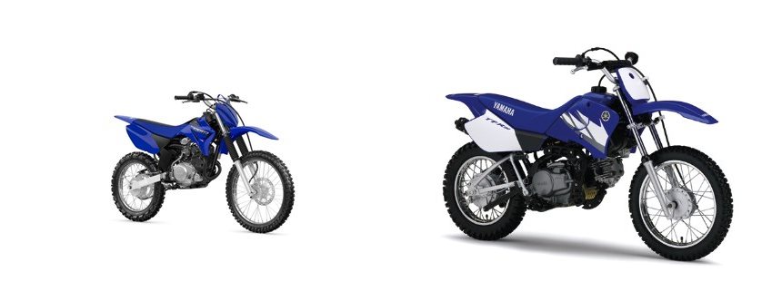 Motorrad Vergleich Yamaha TT R125 LW / E 2023 vs. Yamaha TT 250 R 2005