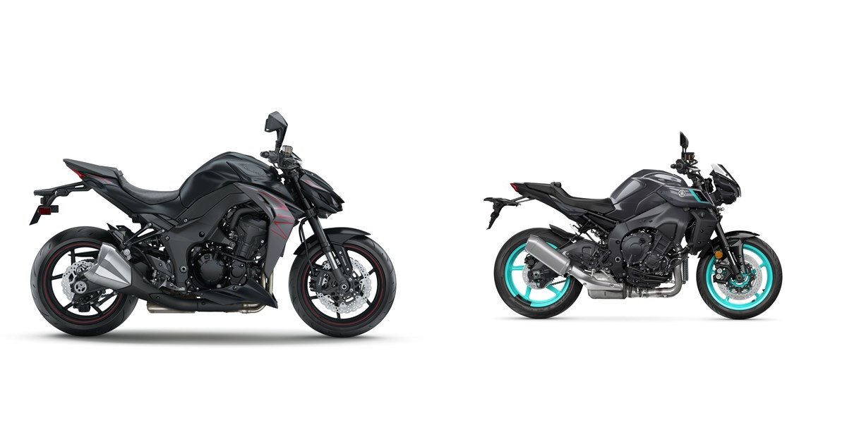 Kawasaki Z1000 2020 vs Yamaha MT-10 2024