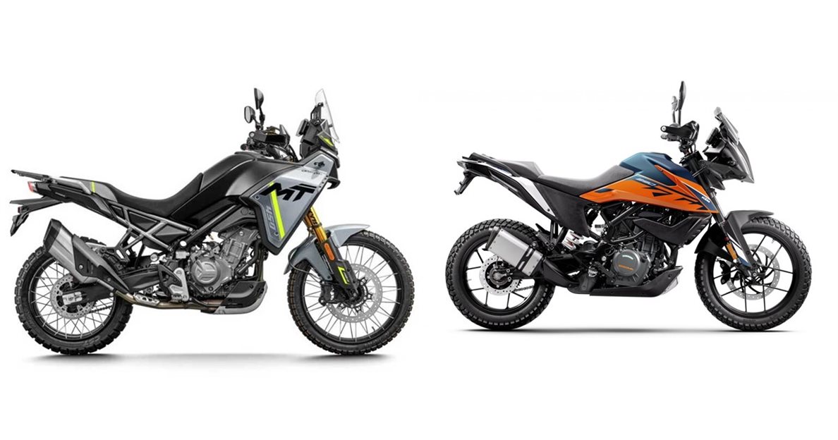 CFMOTO 450MT 2024 vs KTM 390 Adventure 2023
