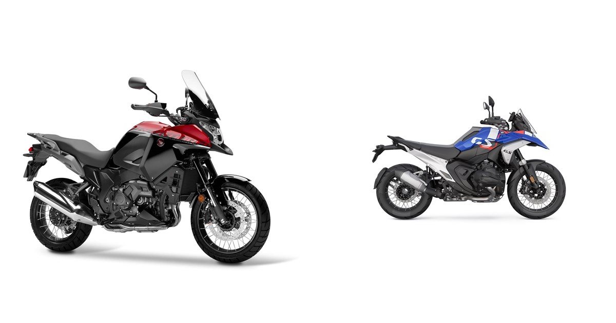 Motorrad Vergleich Honda VFR1200X Crosstourer 2018 vs. BMW R 1300 GS 2024
