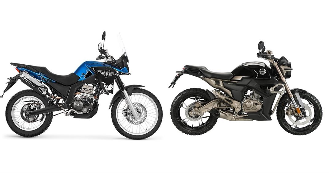 Motorrad Vergleich Zündapp ZXA 125 Adventure 2020 vs. Zontes 125 G1 2022