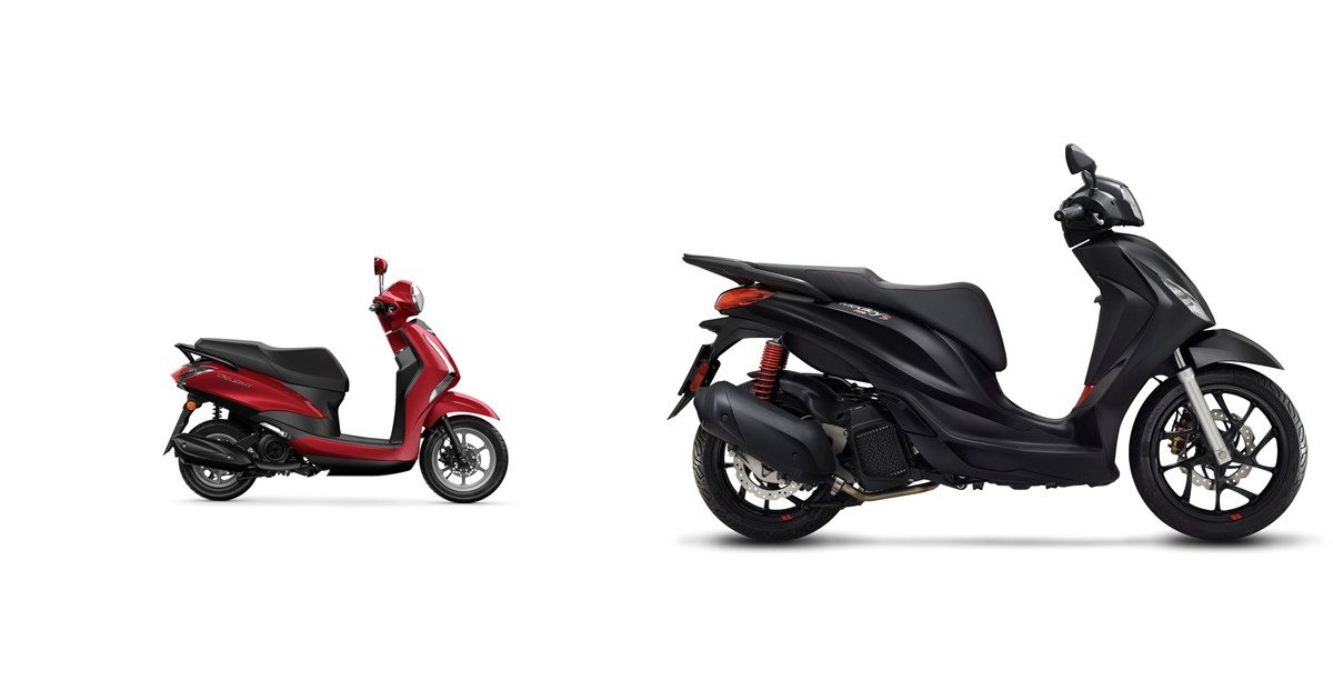 Motorrad Vergleich Yamaha Delight 2024 Vs Piaggio Medley 125 S 2022