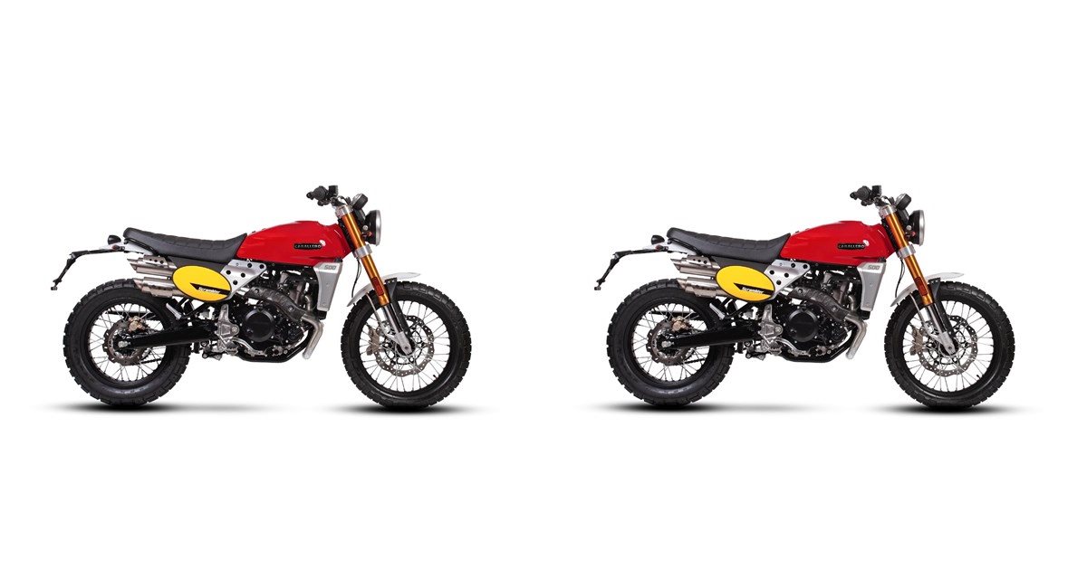 Motorrad Vergleich Fantic Caballero Scrambler 500 2020 vs. Fantic ...