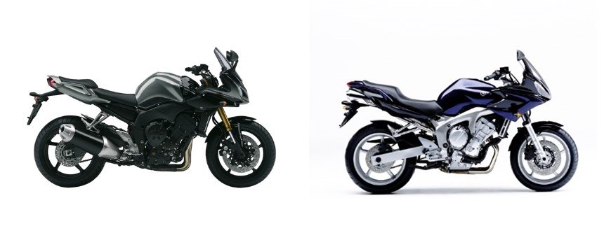 Motorrad Vergleich Yamaha FZ1 Fazer 2008 vs. Yamaha FZ6 Fazer 2005
