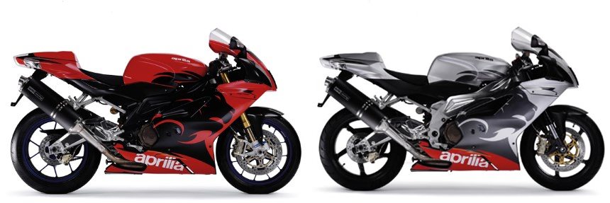 Motorrad Vergleich Aprilia RSV 1000 R Factory (RSV Mille R Factory ...