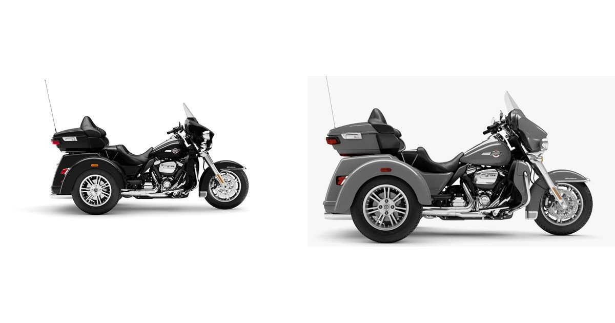 Motorrad Vergleich Harley-Davidson Tri Glide Ultra FLHTCUTG 2022 vs ...