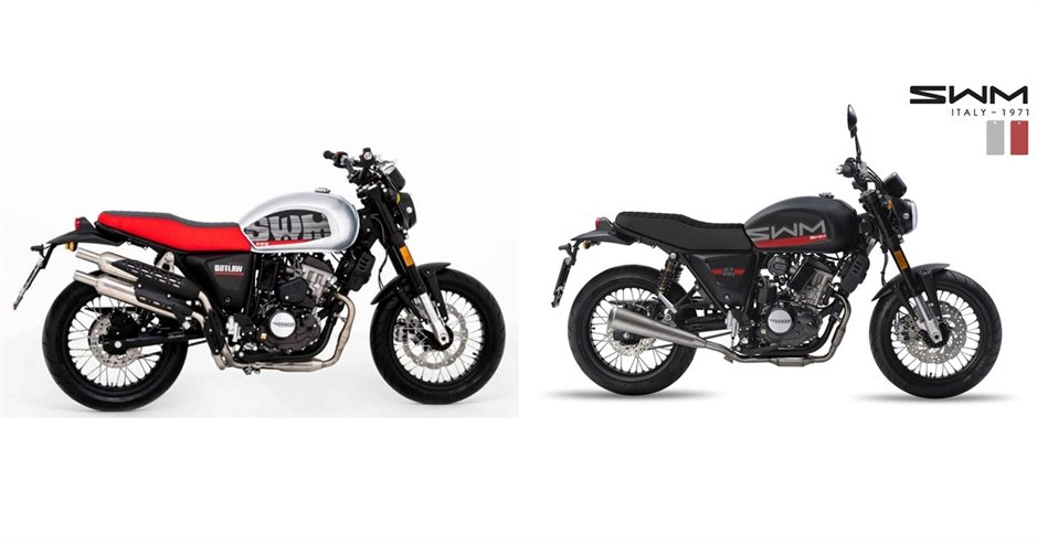 Motorrad Vergleich SWM Gran Milano Outlaw 125 2024 vs. SWM Ace of ...