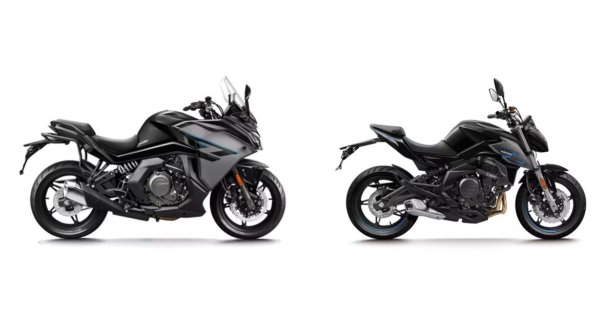 Motorrad Vergleich CFMOTO 650GT 2024 vs. CFMOTO 650NK 2024