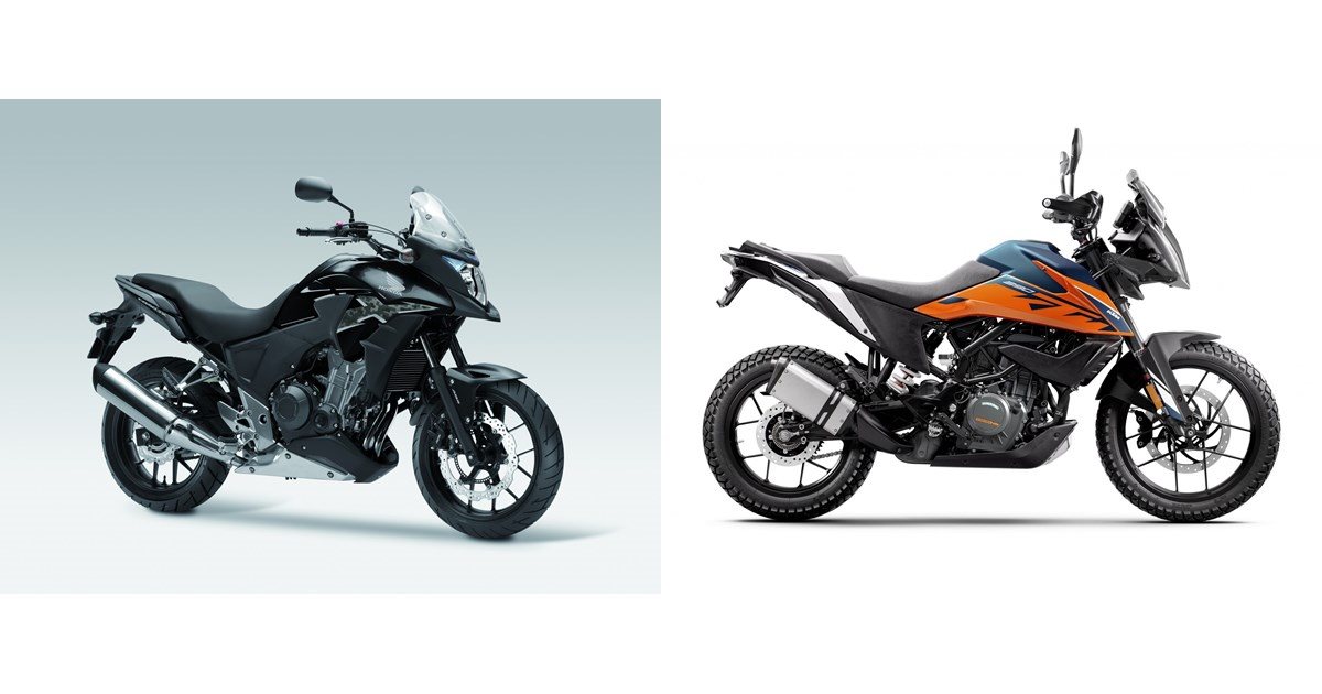 Motorrad Vergleich Honda Cb500x 2013 Vs. Ktm 390 Adventure 2023