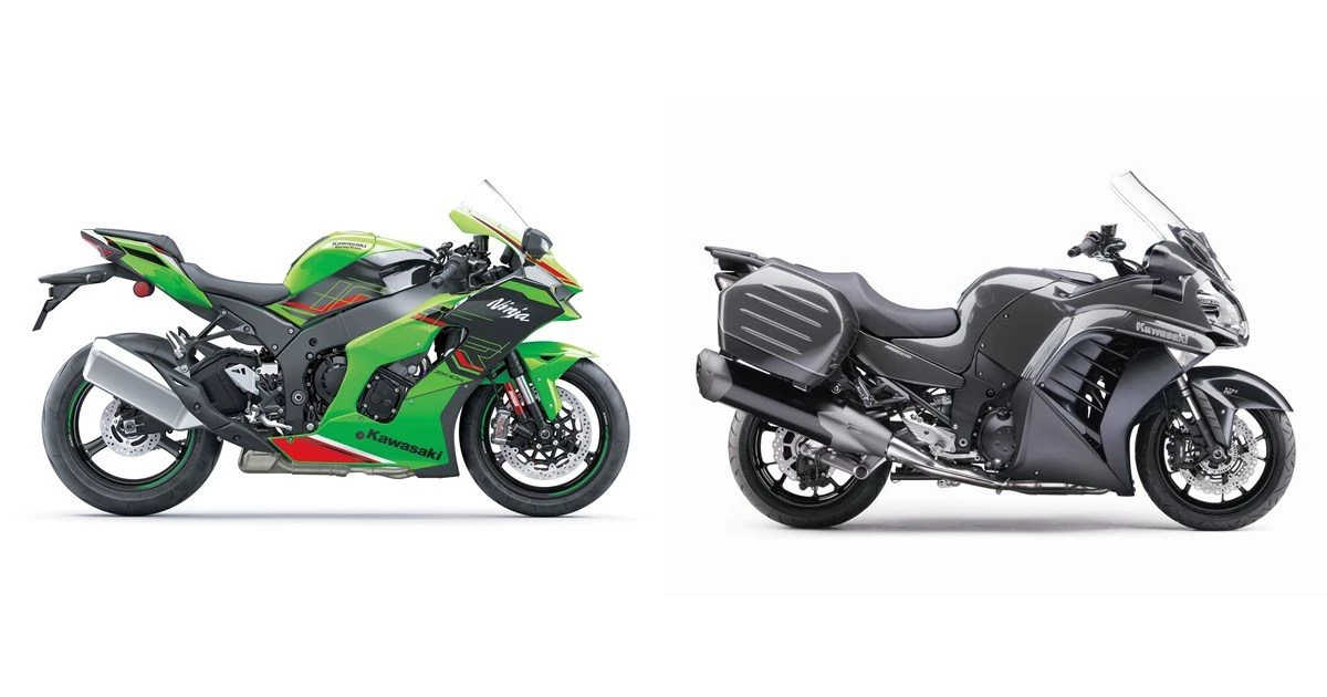 Kawasaki Ninja ZX-10R 2024 vs Kawasaki GTR 1400 2017