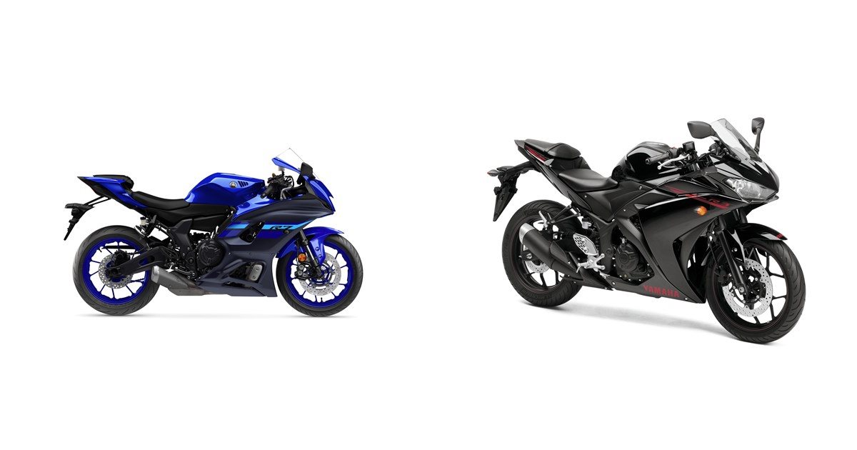 Yamaha R7 2024 vs Yamaha R3 2015