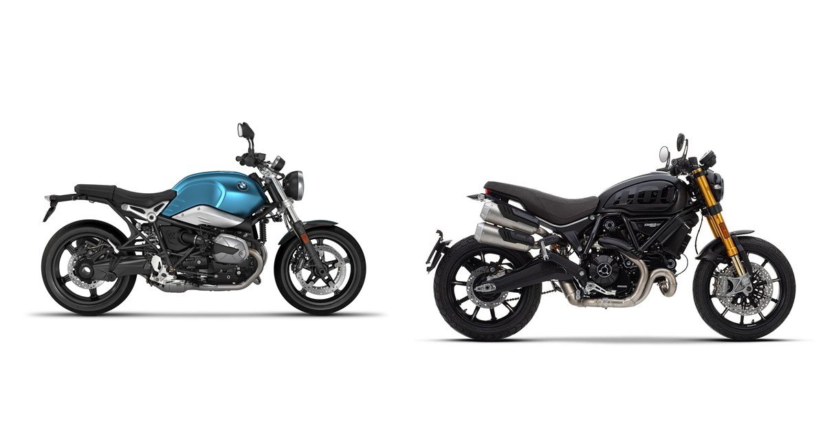 Motorrad Vergleich Bmw R Ninet Pure 2021 Vs. Ducati Scrambler 1100 