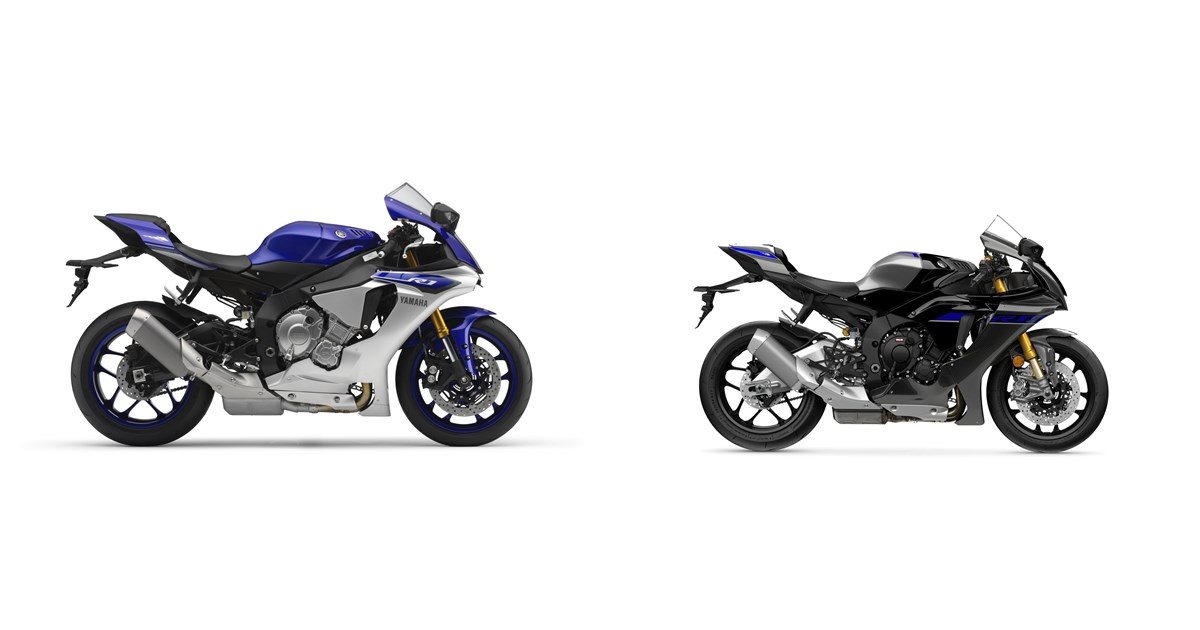 Yamaha R1 2015 vs Yamaha R1M 2024