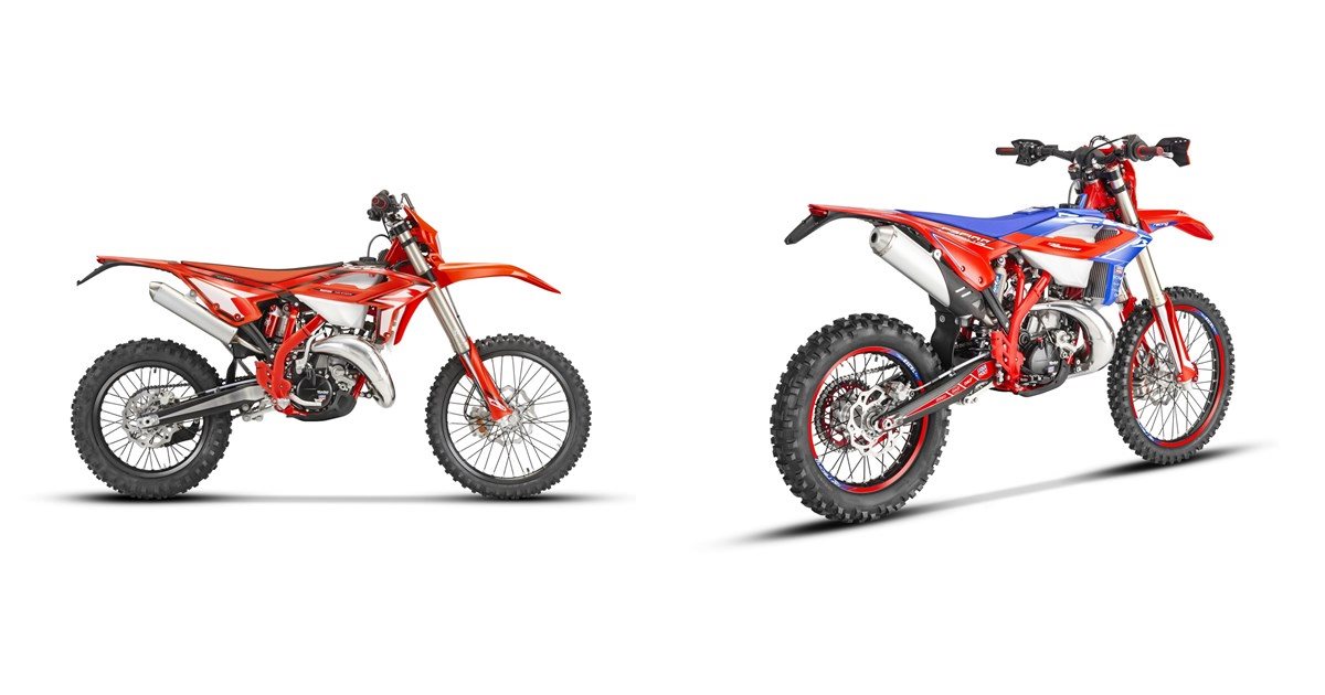 Motorrad Vergleich Beta RR 200 2T 2024 vs. Beta RR Racing 2T 200 2024