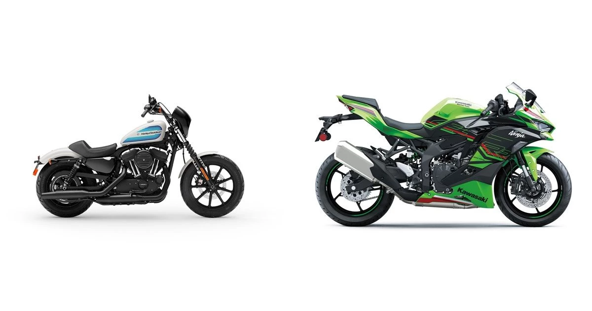 Harley-Davidson Sportster XL 1200NS Iron 2020 vs Kawasaki Ninja ZX