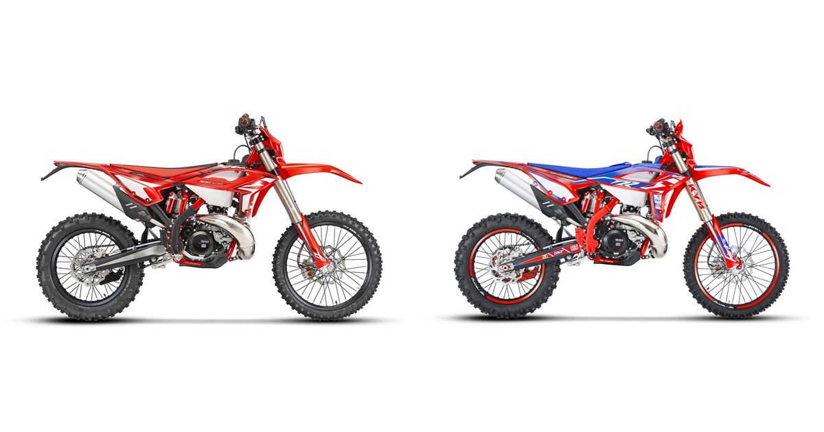 Motorrad Vergleich Beta RR 2T 300 2024 vs. Beta RR 300 Racing 2022
