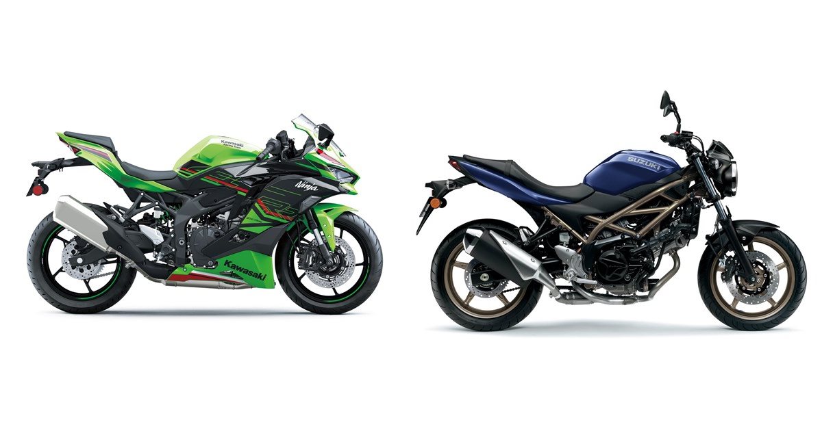 Kawasaki Ninja ZX-4RR 2024 vs Suzuki SV 650 2024