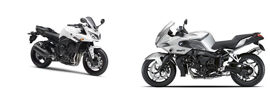 Motorrad Vergleich Yamaha FZ1 Fazer 2013 vs. BMW K 1200 R Sport 2009