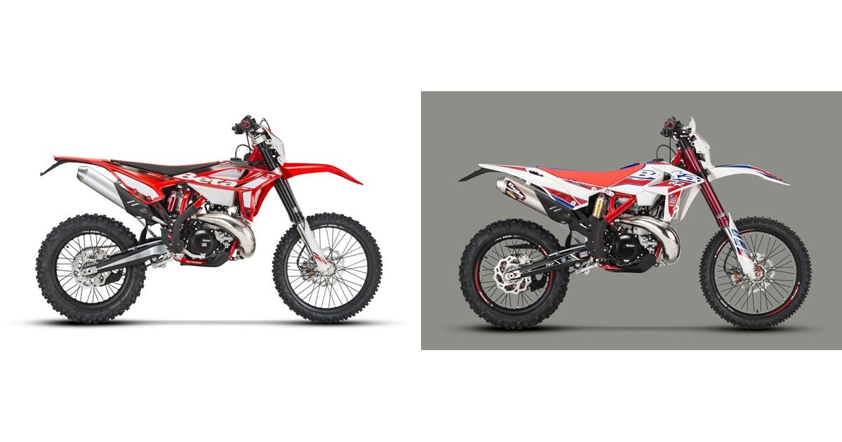 Motorrad Vergleich Beta RR 300 2T 2021 vs. Beta RR 300 Racing 2018