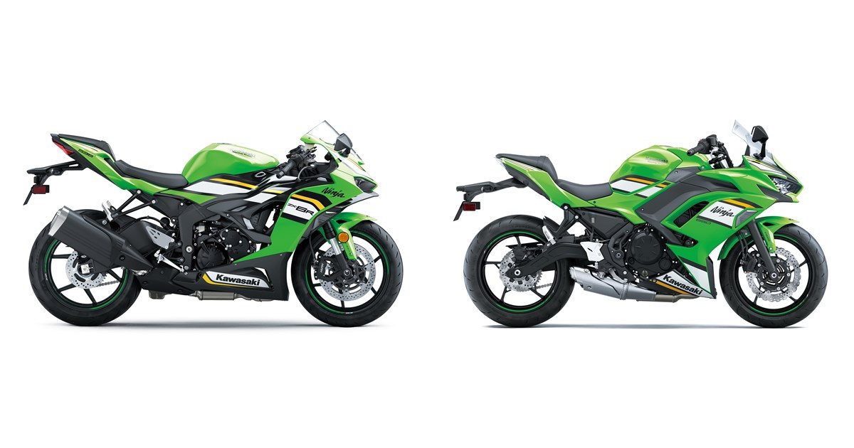 Kawasaki Ninja ZX-6R 2025 vs Kawasaki Ninja 650 2025