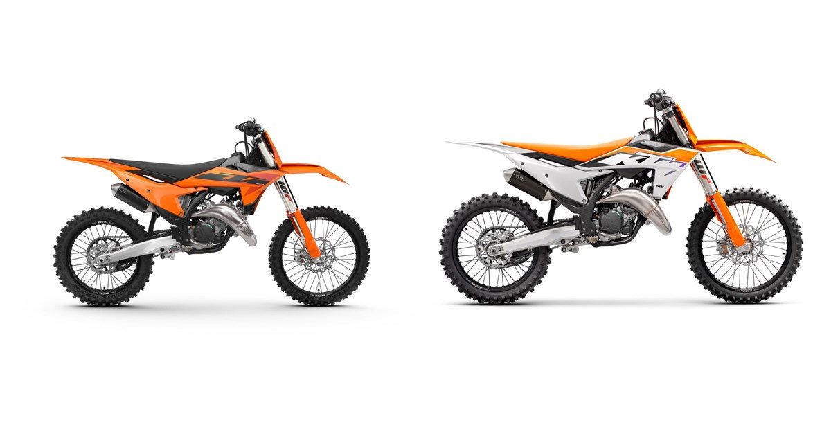 KTM 125 SX 2025 vs KTM 125 SX 2023