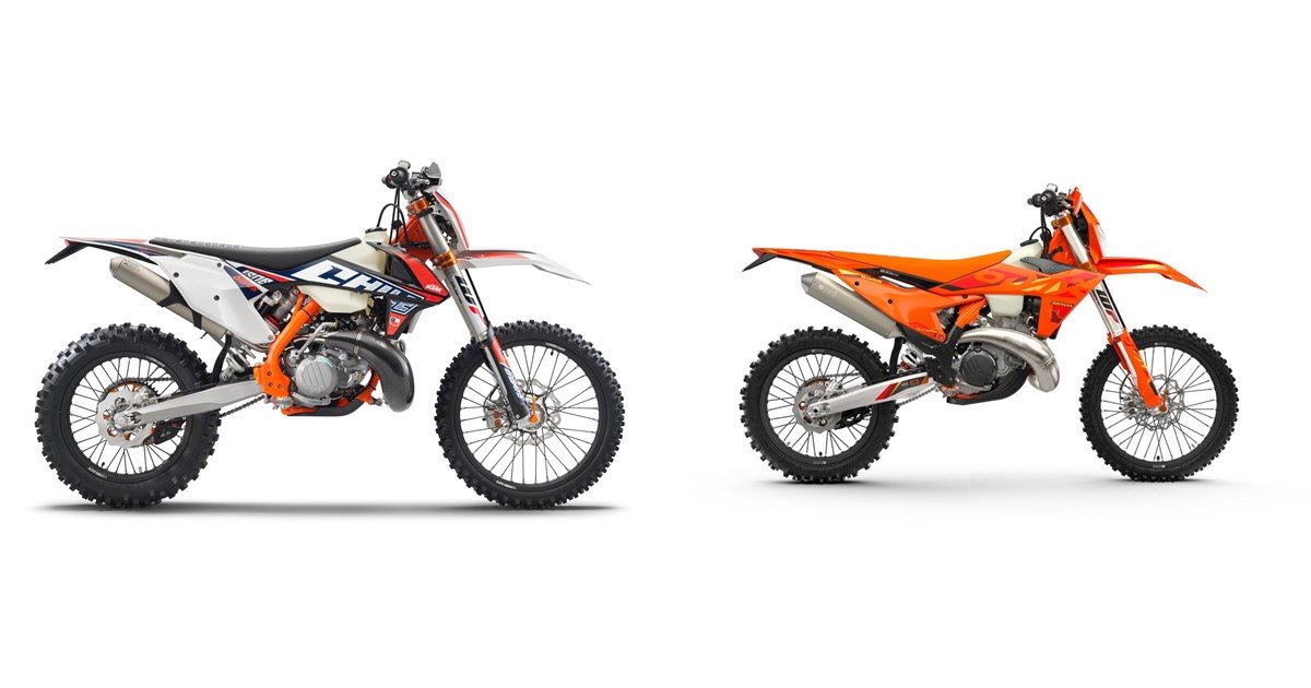 KTM 250 EXC TPI Sixdays 2019 vs KTM 300 EXC SIX DAYS 2025