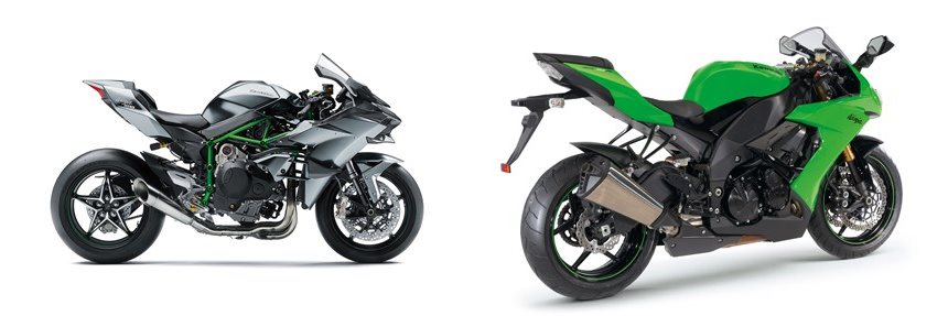 Kawasaki Ninja H2R 2021 vs Kawasaki Ninja ZX-10R 2009