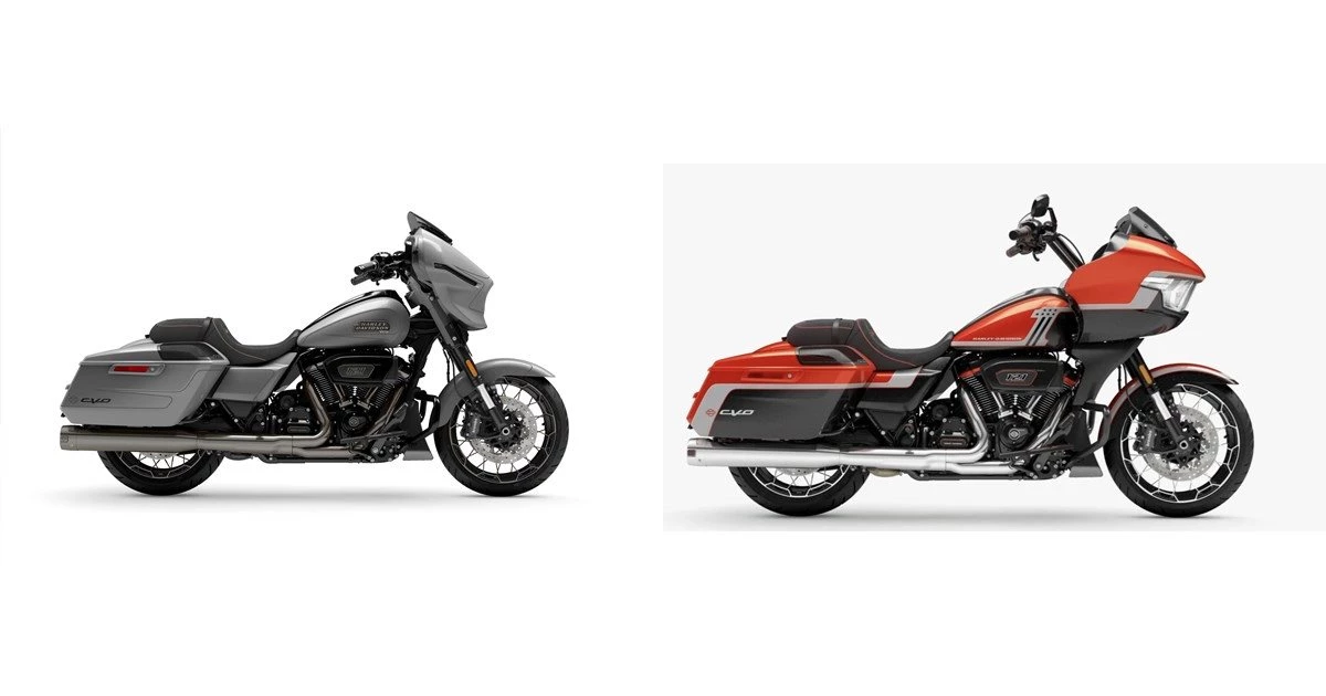 Motorrad Vergleich Harley-Davidson CVO Street Glide FLHXSE 2023 vs ...