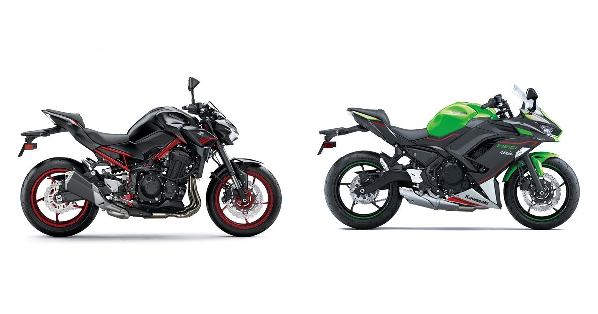 ニンジャ650R  実動　 Kawasaki Ninja ZX-4R 2024 vs Kawasaki Ninja 650 2023