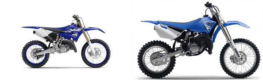 Yamaha YZ 125 LC 2018 vs Yamaha YZ 85 LW 2011