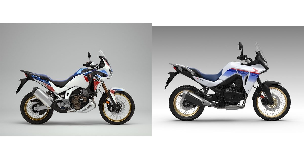 Motorcycle comparison Honda CRF1100L Africa Twin Adventure Sports DCT 2022 vs. Honda XL750 Transalp 2024