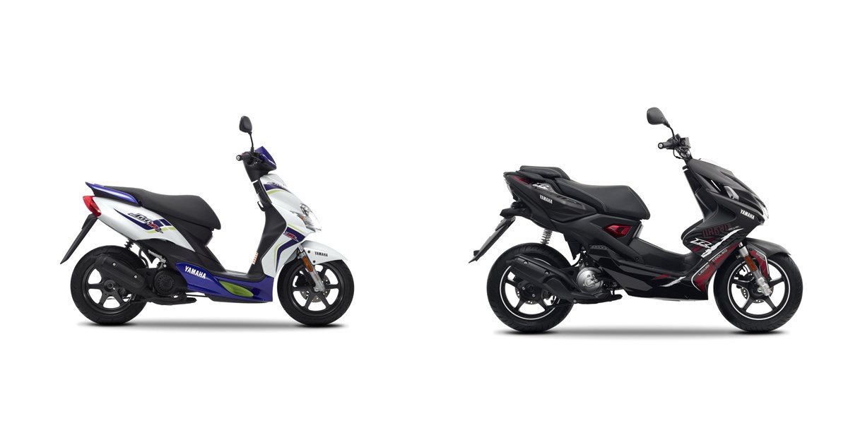 Motorrad Vergleich Yamaha Jog-R 2018 vs. Yamaha Aerox Naked 2016