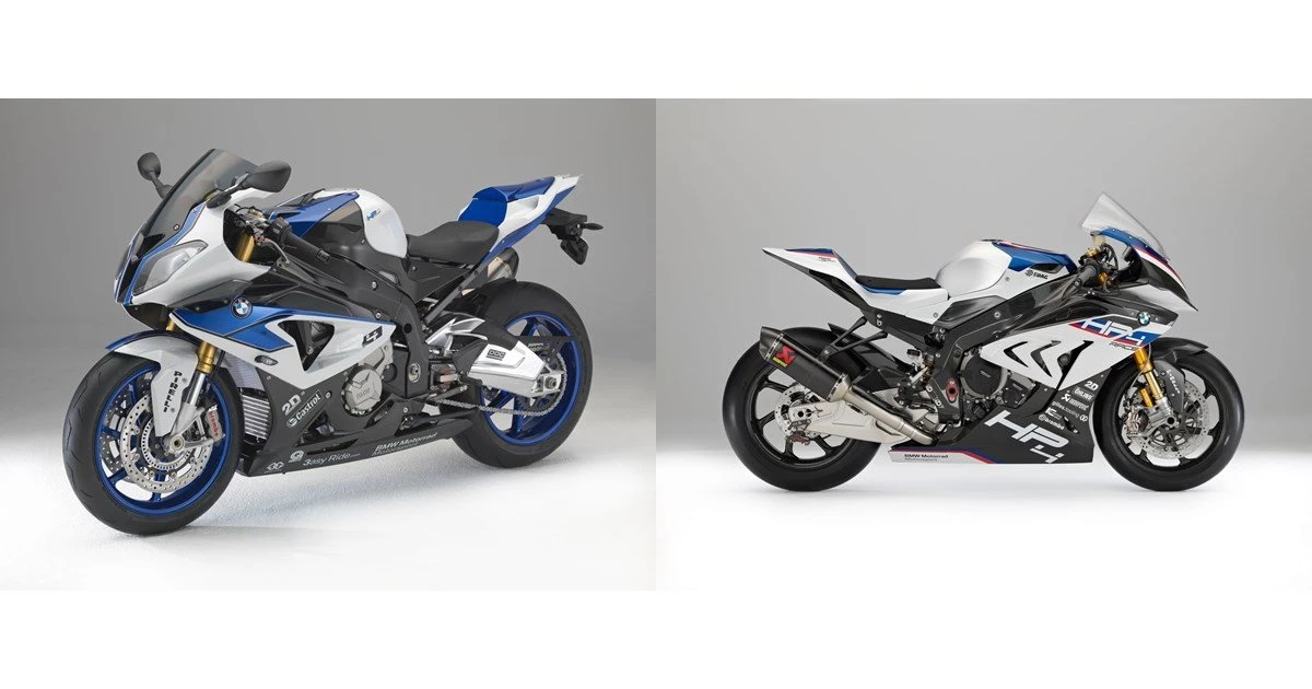 Motorrad Vergleich BMW HP4 2015 vs. BMW HP4 RACE 2017
