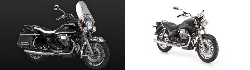 Motorcycle comparison Moto Guzzi California Vintage 2011 vs. Moto Guzzi California Classic 2014