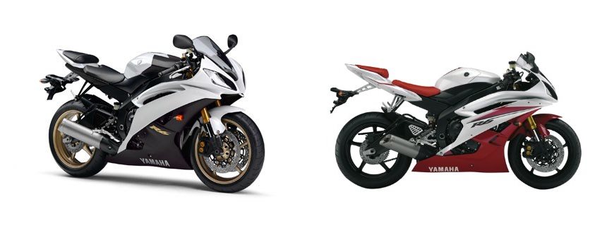 Yamaha YZF-R6 2012 vs Yamaha YZF-R6 2007