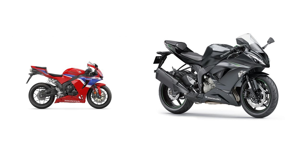 Honda CBR600RR 2024 vs Kawasaki Ninja ZX-6R 636 2017