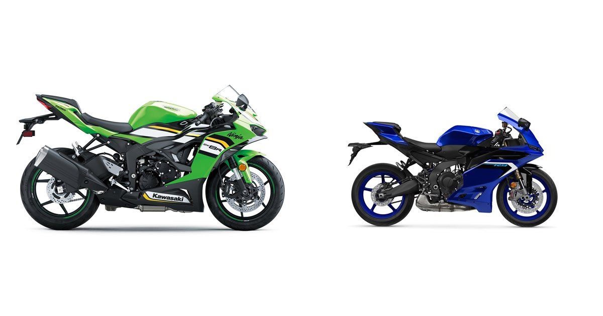 Kawasaki Ninja ZX-6R 2025 vs Yamaha R9 2025