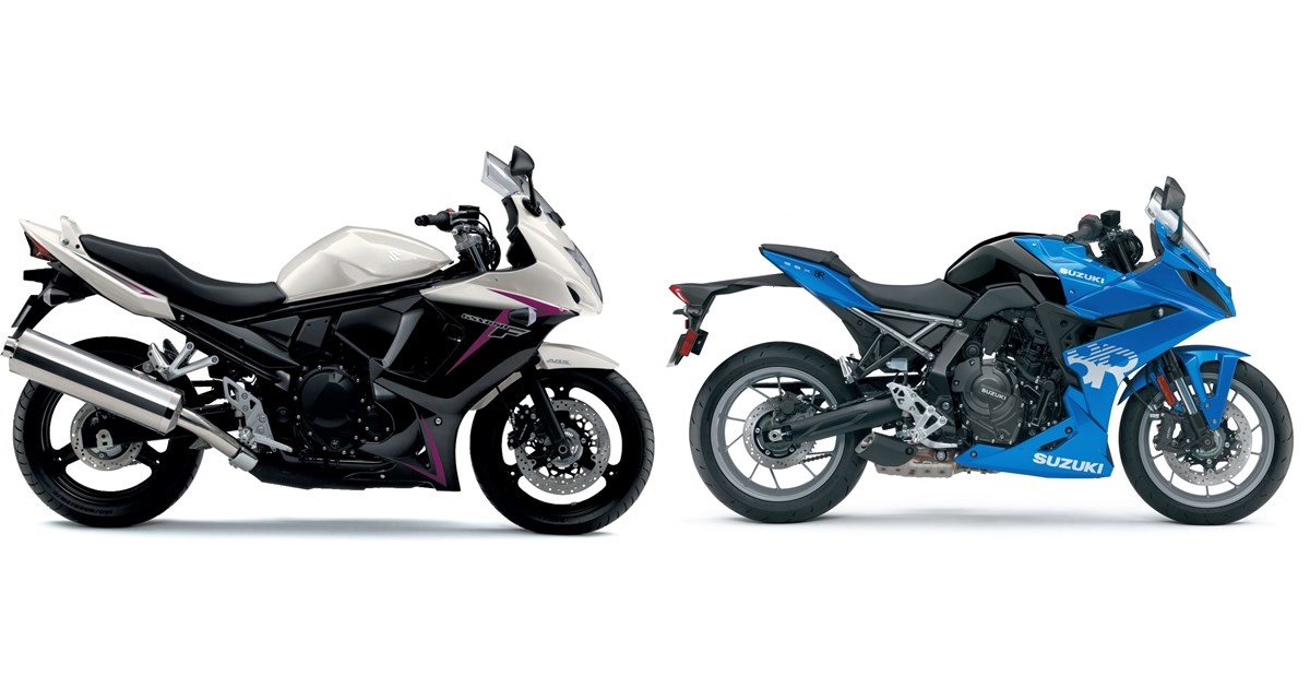 Suzuki GSX 650 F 2017 vs Suzuki GSX-8R 2024