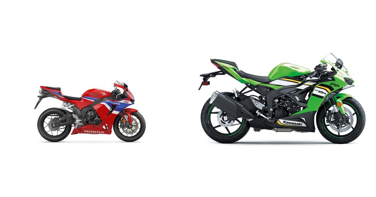 Honda CBR600RR 2024 vs Kawasaki Ninja ZX-6R 2025
