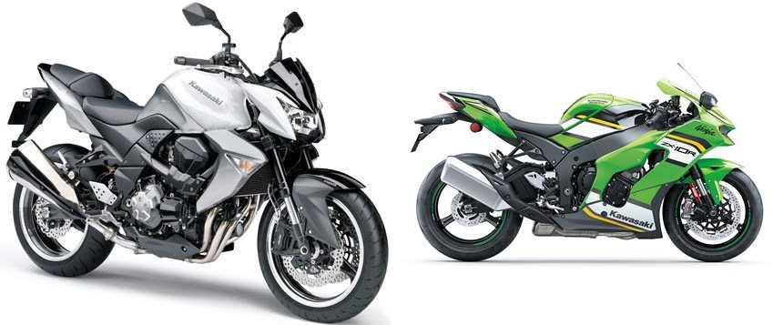 Kawasaki Z1000 2009 vs Kawasaki Ninja ZX-10R 2025