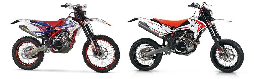 Motorrad Vergleich Beta RR 400 Factory 2011 vs. Beta RR Motard 400 4T 2011