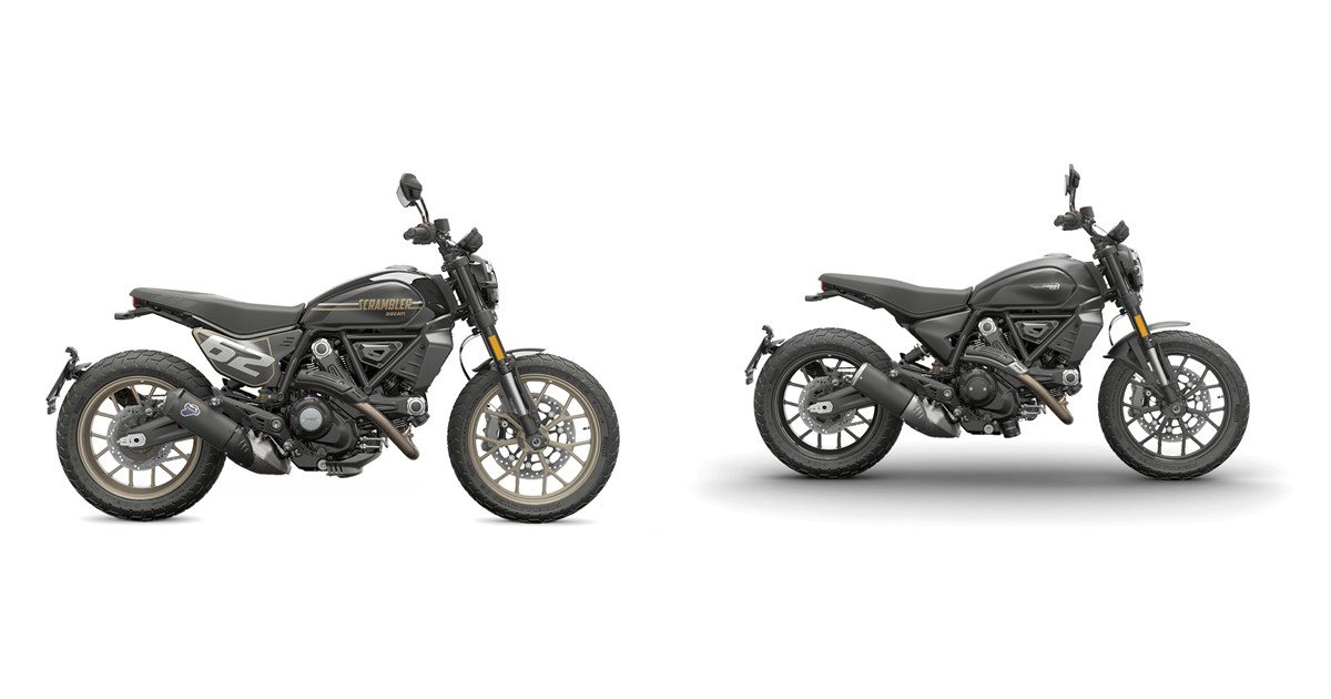 Motorrad Vergleich Ducati Scrambler Full Throttle 2025 vs. Ducati ...