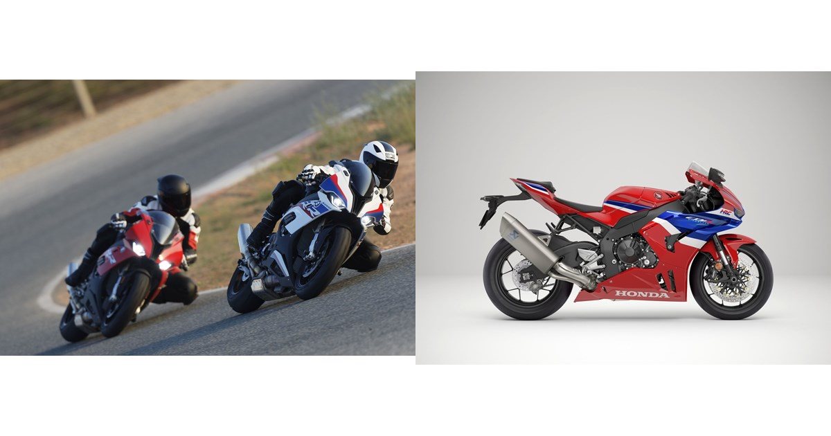 Motorrad Vergleich BMW S 1000 RR 2019 vs. Honda CBR1000RR-R Fireblade 2024