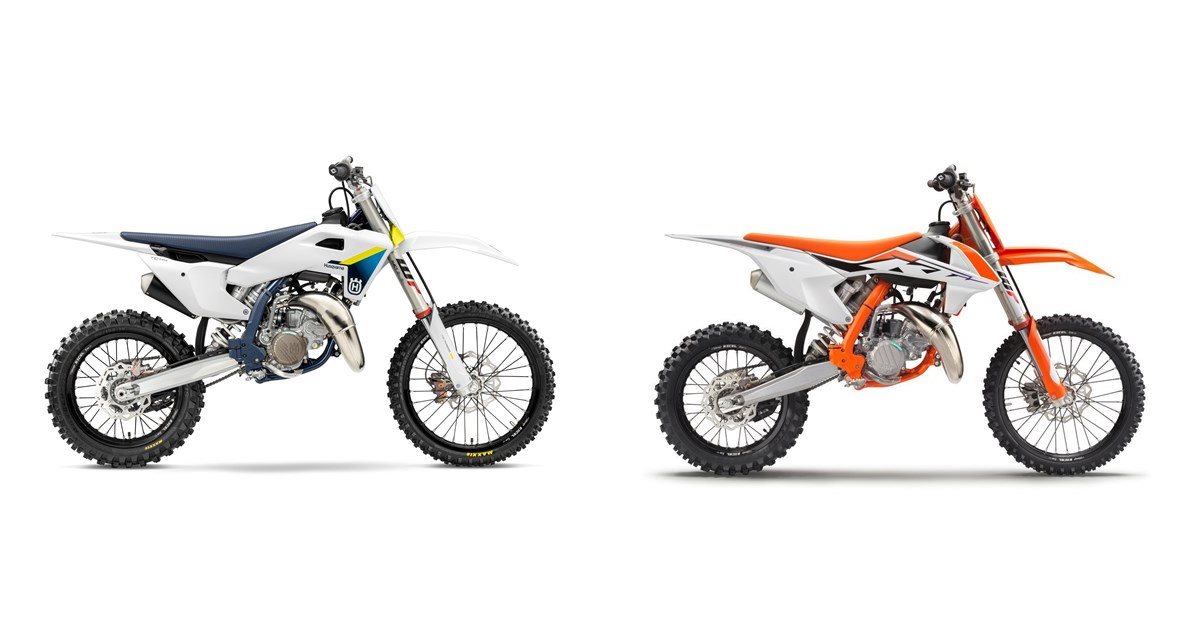 Husqvarna TC 85 19/16 2025 vs KTM 85 SX 19/16 2025