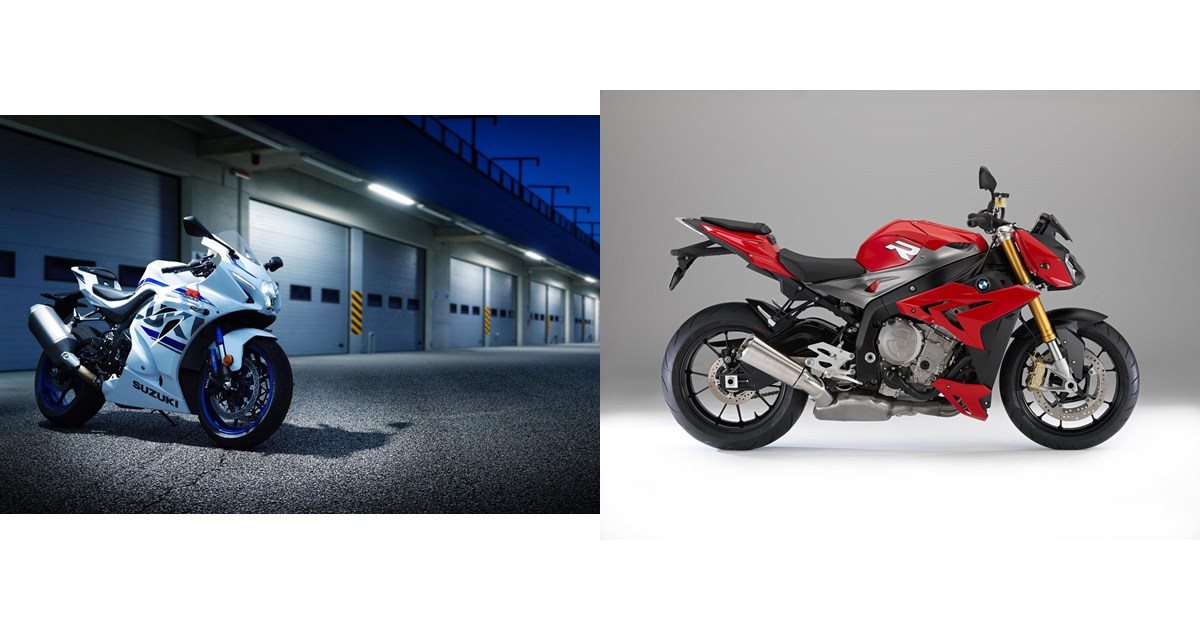 Motorrad Vergleich Suzuki GSX-R 1000 R 2018 vs. BMW S 1000 R 2015