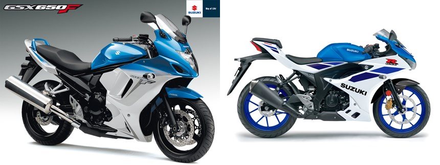 Gsx R 650 Motorrad Vergleich Suzuki GSX 650 F 2010 vs. Suzuki GSX-R125 2024