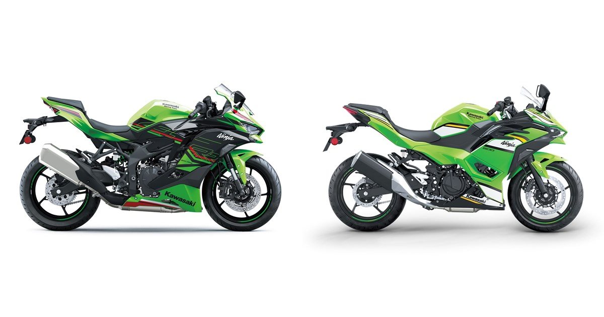 Kawasaki Ninja ZX-4RR 2024 vs Kawasaki Ninja 500 SE 2025