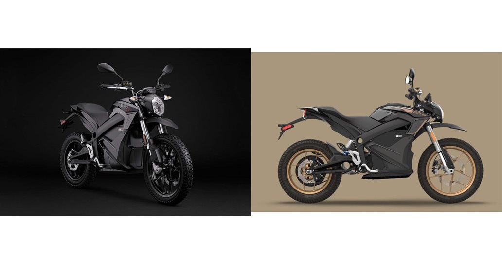 Motorrad Vergleich Zero DSR 2017 vs. Zero DSR 2022