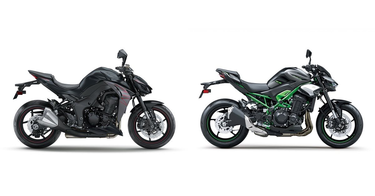 Kawasaki Z1000 2020 vs Kawasaki Z900 2025
